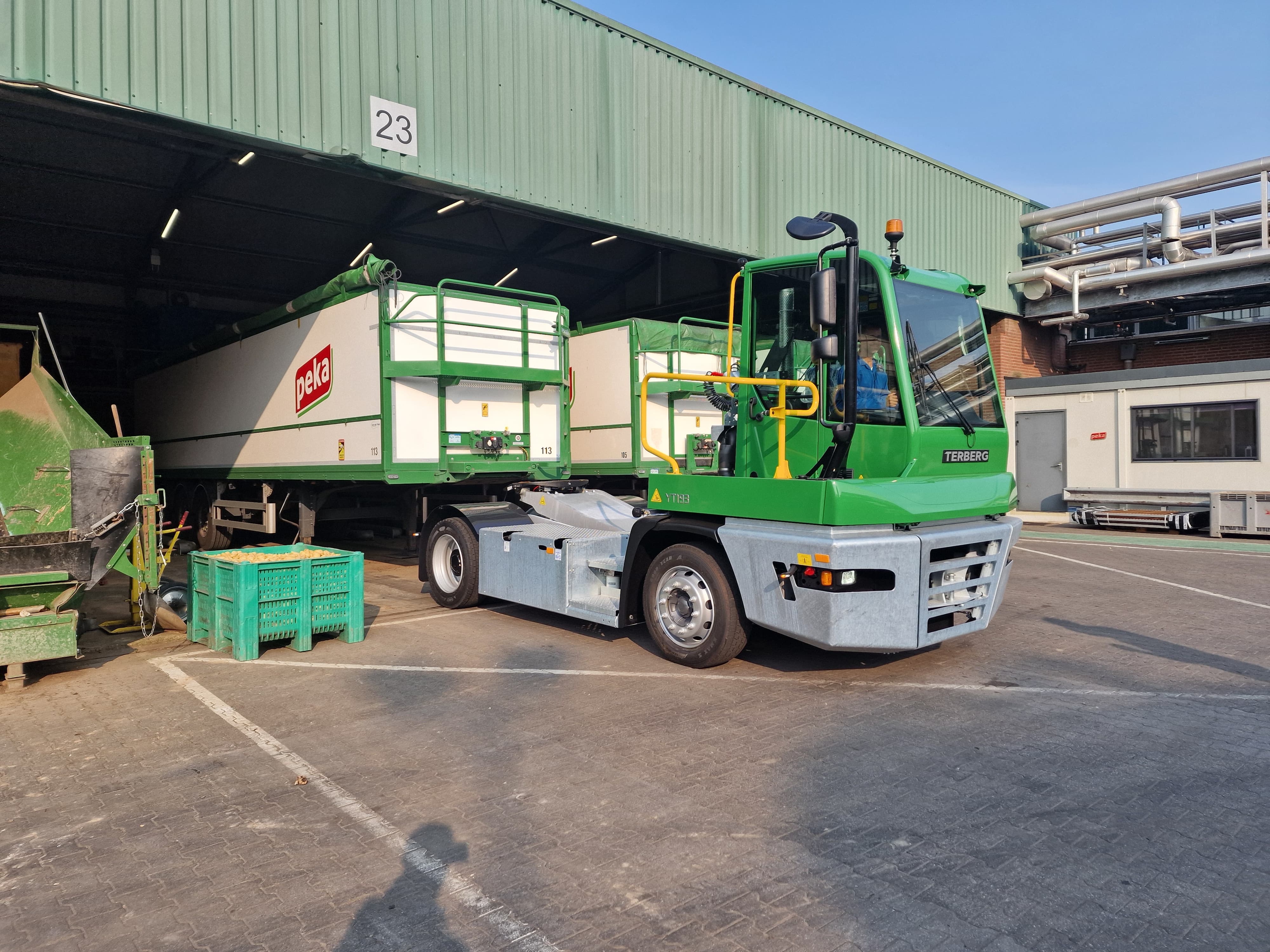 YT193 verplaatst wekelijks 5000 ton aardappelen