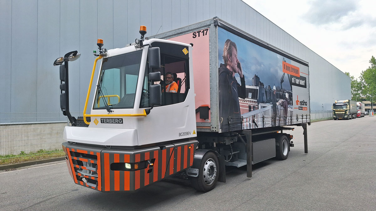 Stiho prijst veelzijdigheid nieuwe elektrische Terberg Body Carrier
